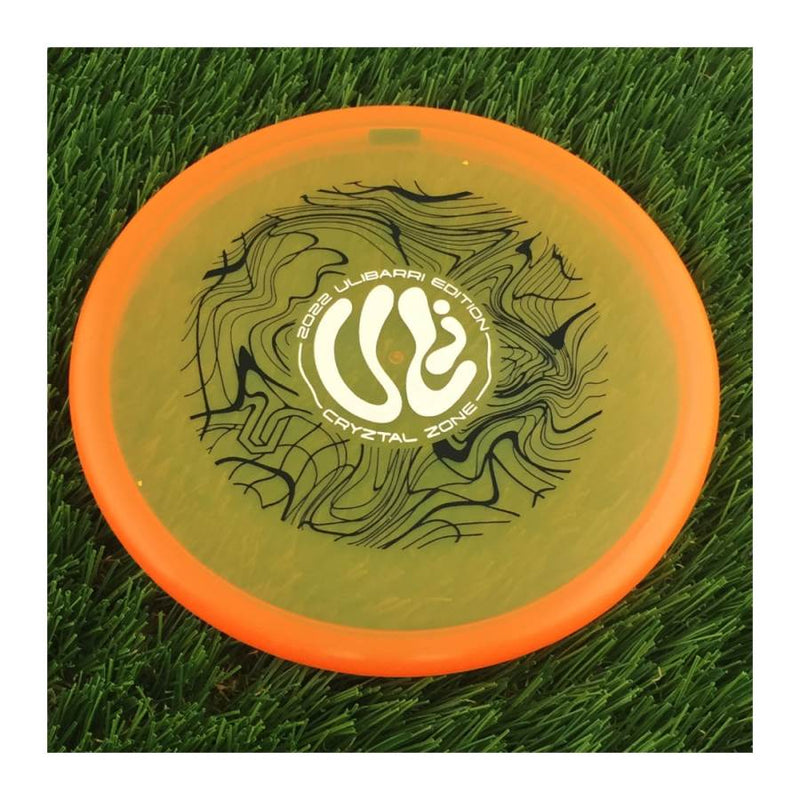 Discraft CryZtal Zone with Paul Ulibarri - Groovy Uli Logo - 2022 Ulibarri Edition Stamp - 174g - Translucent Orange