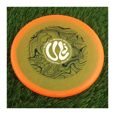 Discraft CryZtal Zone with Paul Ulibarri - Groovy Uli Logo - 2022 Ulibarri Edition Stamp - 174g - Translucent Orange