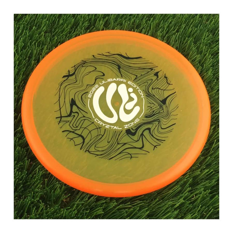 Discraft CryZtal Zone with Paul Ulibarri - Groovy Uli Logo - 2022 Ulibarri Edition Stamp - 174g - Translucent Orange