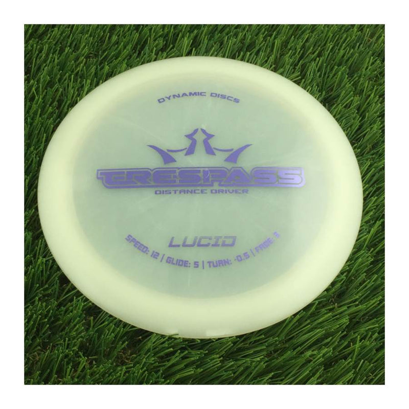 Dynamic Discs Lucid Trespass - 172g - Translucent White