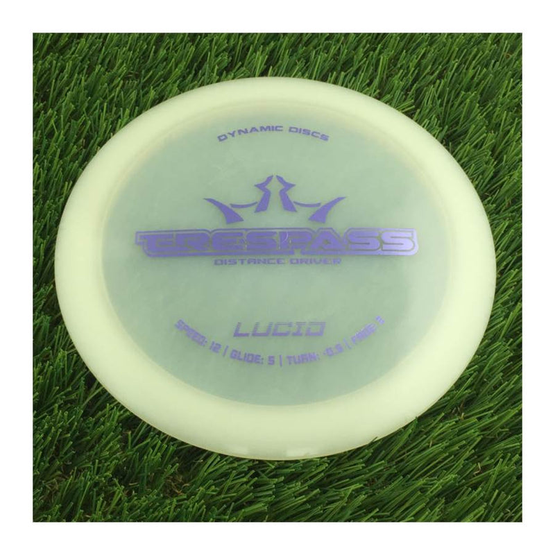 Dynamic Discs Lucid Trespass - 171g - Translucent White