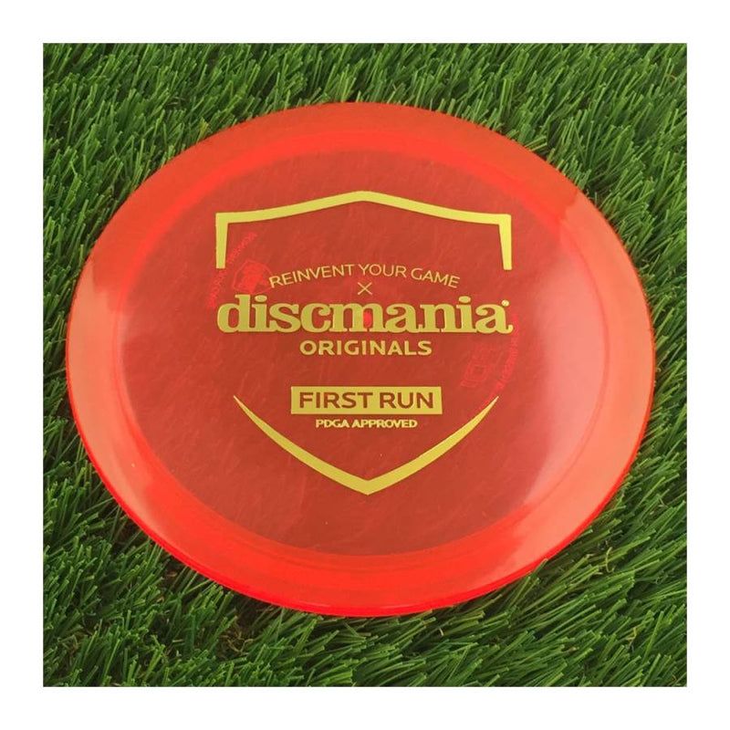 Discmania Italian C-Line FD1 with First Run Stamp - 173g - Translucent Red