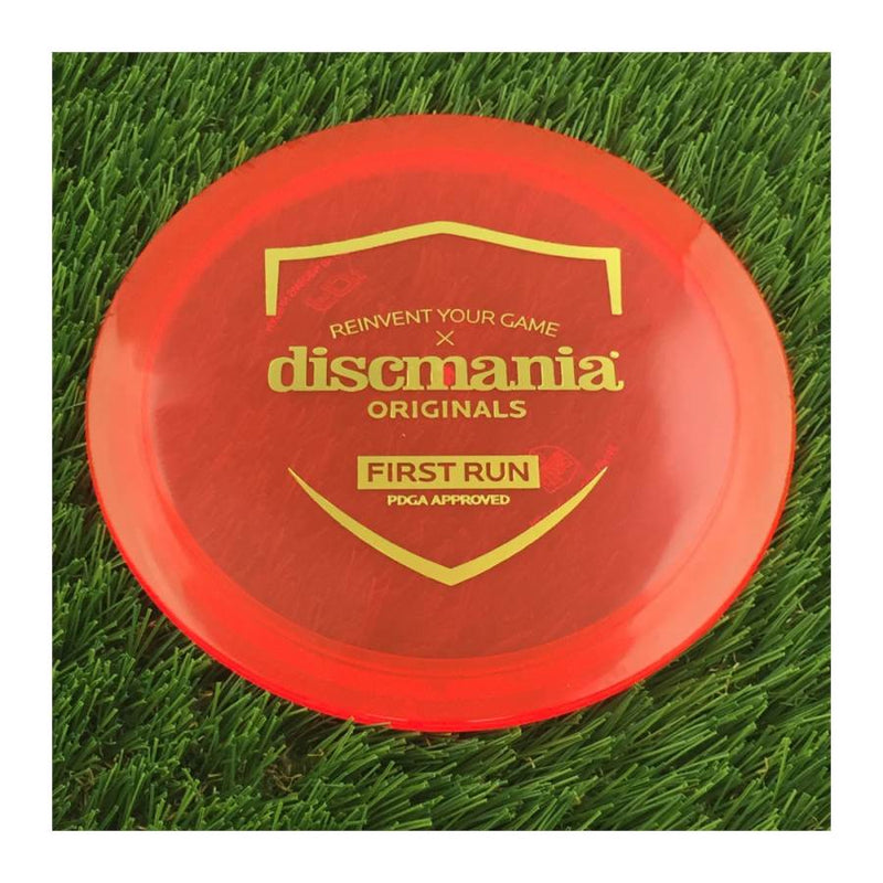 Discmania Italian C-Line FD1 with First Run Stamp - 173g - Translucent Red