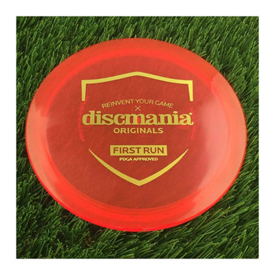 Discmania Italian C-Line FD1 with First Run Stamp - 173g - Translucent Red