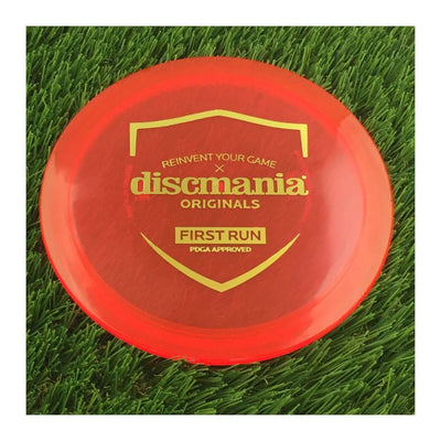 Discmania Italian C-Line FD1 with First Run Stamp - 173g - Translucent Red