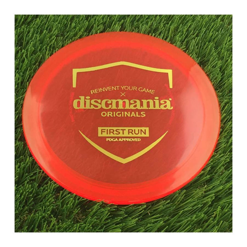 Discmania Italian C-Line FD1 with First Run Stamp - 173g - Translucent Red