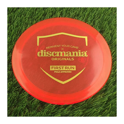 Discmania Italian C-Line FD1 with First Run Stamp - 173g - Translucent Red