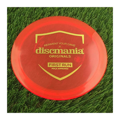 Discmania Italian C-Line FD1 with First Run Stamp - 173g - Translucent Red