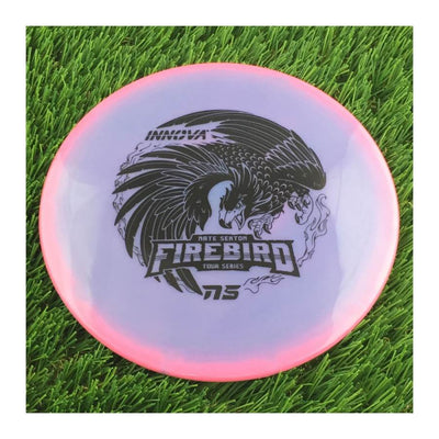 Innova Champion Glow Halo Firebird with Nate Sexton 2023 Tour Series Sexy Bird Stamp - 175g - Translucent Pink