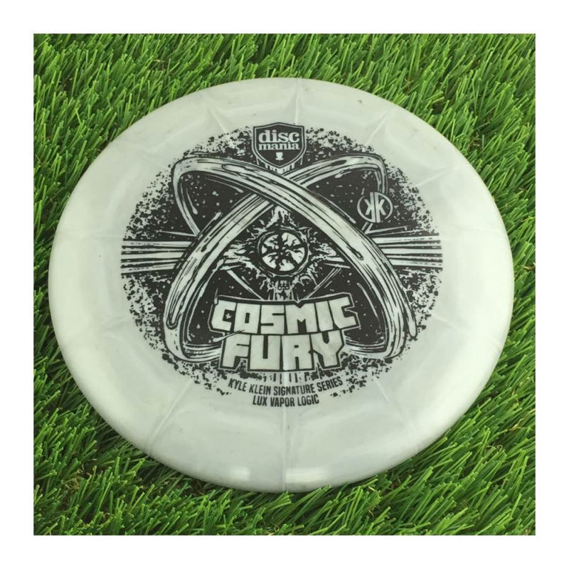 Discmania Evolution Lux Vapor Logic with Cosmic Fury - Kyle Klein Signature Series Stamp - 176g - Solid Grey