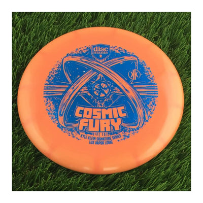 Discmania Evolution Lux Vapor Logic with Cosmic Fury - Kyle Klein Signature Series Stamp - 174g - Solid Orange