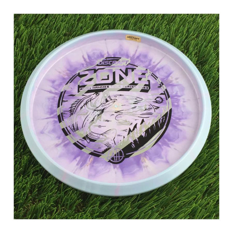 Discraft ESP Swirl Zone with Adam Hammes Tour Series 2023 Stamp - 174g - Solid Muted Purple