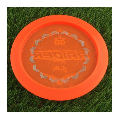 Dynamic Discs Lucid Ice Raider with RickyWysocki - 2X World Champion & Sockibomb Ring Bottom Stamp - 173g - Translucent Orange