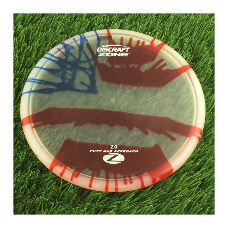 Discraft Elite Z Fly-Dyed Zone - 174g - Translucent Flag