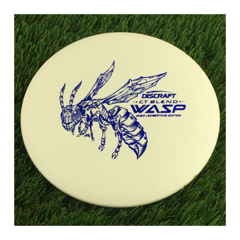 Discraft Crazy Tuff (CT) Blend Wasp with 2023 Ledgestone Edition - Wave 3 Stamp - 172g - Solid White