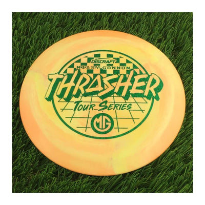 Discraft ESP Swirl Thrasher with Missy Gannon Tour Series 2022 Stamp - 163g - Solid Orange