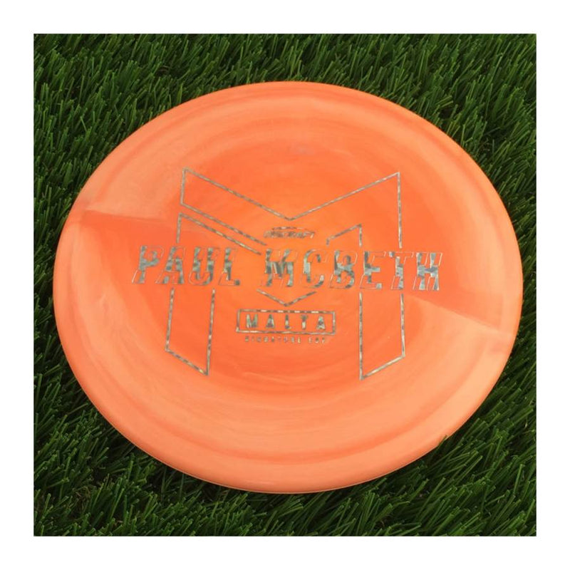 Discraft ESP Malta with Paul McBeth - Large PM Logo Stamp - 169g - Solid Orange