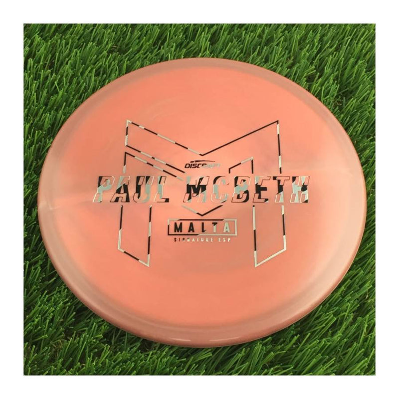 Discraft ESP Malta with Paul McBeth - Large PM Logo Stamp - 166g - Solid Pink