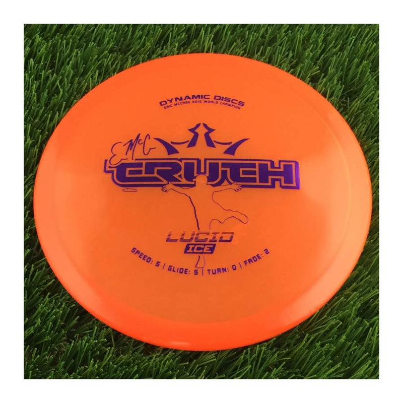 Dynamic Discs Lucid Ice EMAC Truth - 178g - Translucent Orange