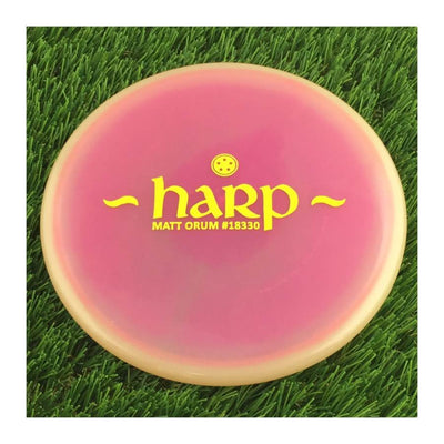 Westside VIP Orbit Moonshine Glow Harp with Matt Orum #18330 Stamp - 173g - Translucent Pink