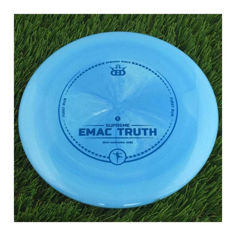 Dynamic Discs Supreme EMAC Truth with First Run Stamp - 175g - Solid Blue