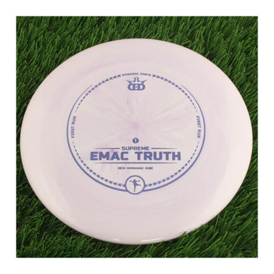 Dynamic Discs Supreme EMAC Truth with First Run Stamp - 176g - Solid Purple