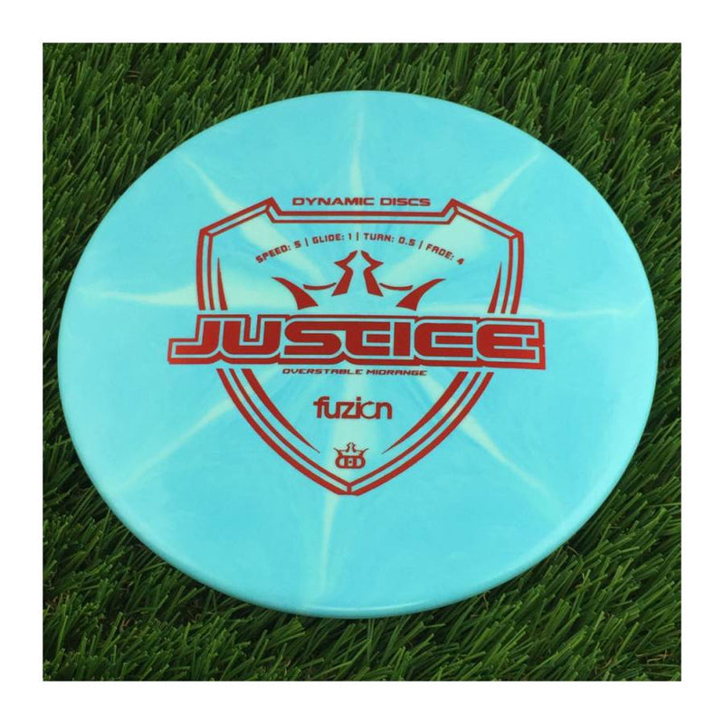 Dynamic Discs Fuzion Burst Justice - 175g - Solid Blue