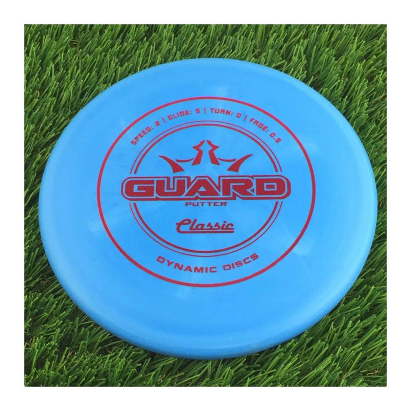 Dynamic Discs Classic (Hard) Guard - 174g - Solid Blue