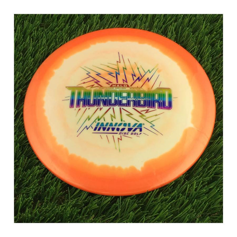 Innova Halo Star Thunderbird with Burst Logo Stock Stamp - 168g - Solid Orange