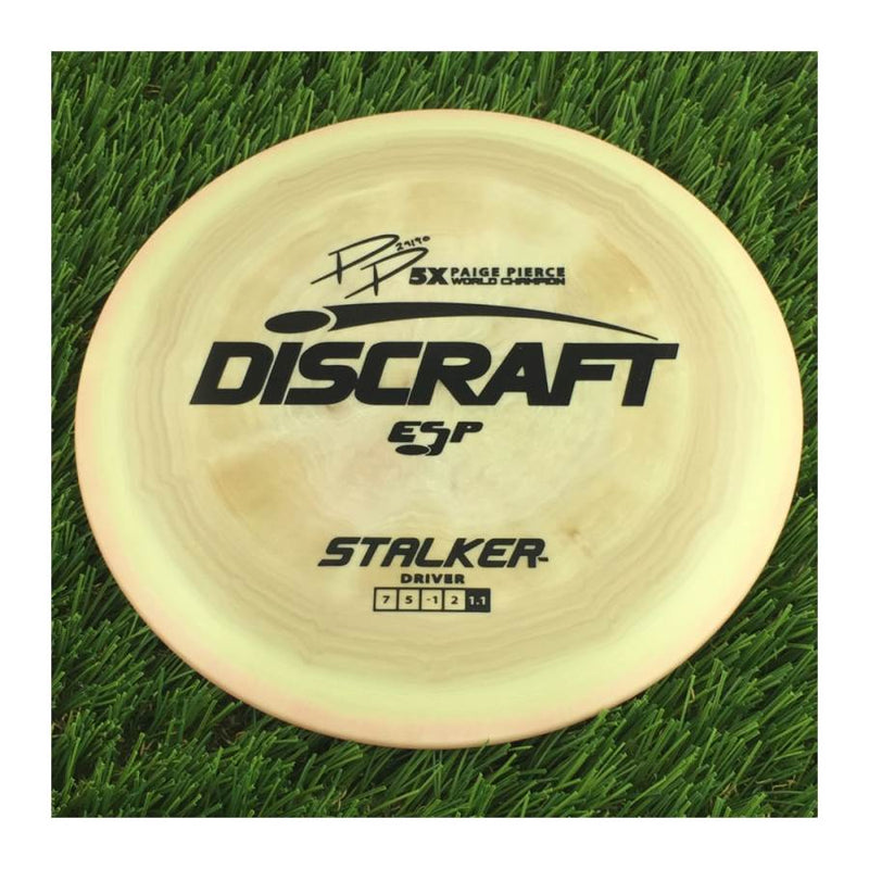 Discraft ESP Stalker with PP 29190 5X Paige Pierce World Champion Stamp - 176g - Solid Brown