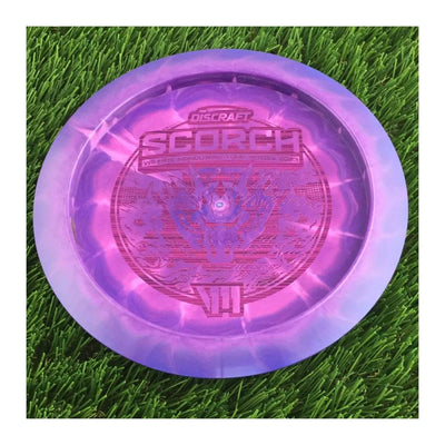 Discraft ESP Swirl Scorch with Valerie Mandujano Tour Series 2023 Stamp - 172g - Solid Purple