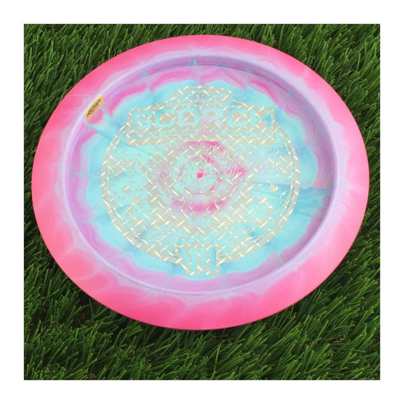 Discraft ESP Swirl Scorch with Valerie Mandujano Tour Series 2023 Stamp - 172g - Solid Bluish Pink