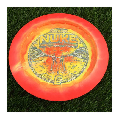 Discraft ESP Swirl Nuke with Ezra Aderhold Tour Series 2023 Stamp - 174g - Solid Orange