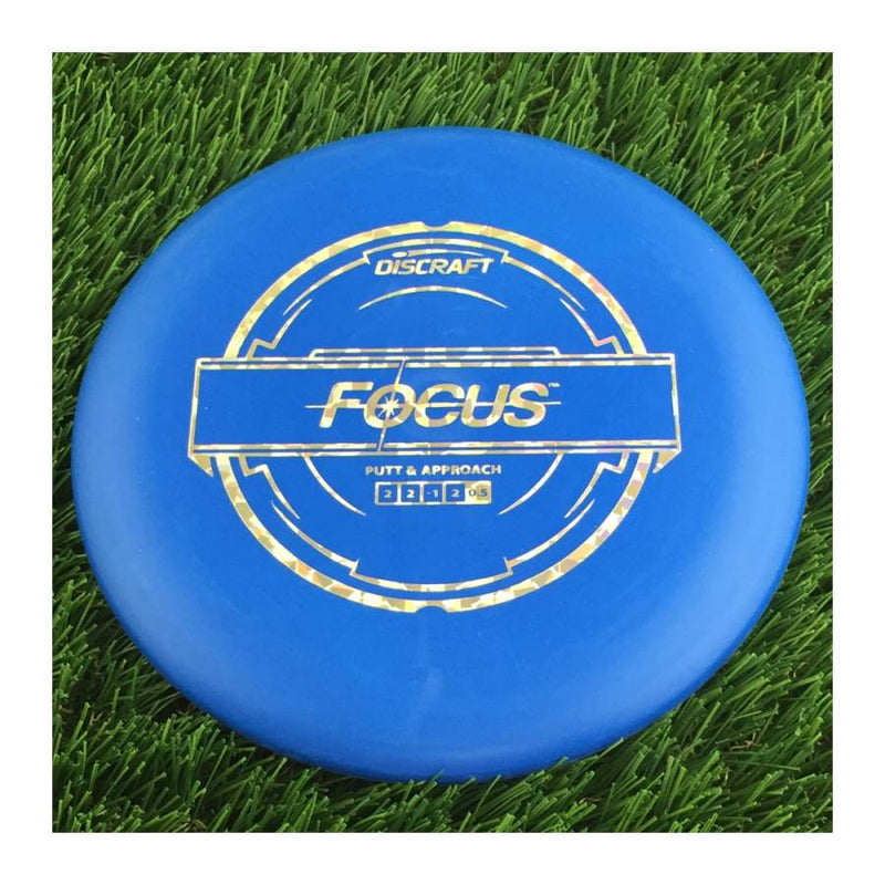 Discraft Putter Line Focus - 174g - Solid Blue