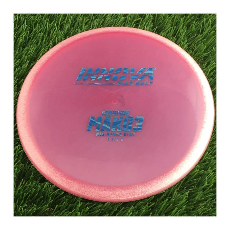 Innova Champion Mako3 with Burst Logo Stock Stamp - 150g - Translucent Dark Pink