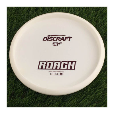 Discraft ESP Roach with Dye Line Blank Top Bottom Stamp - 174g - Solid White