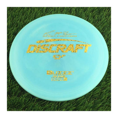 Discraft ESP Buzzz with Paul McBeth - 6x World Champion Signature Stamp - 169g - Solid Blue