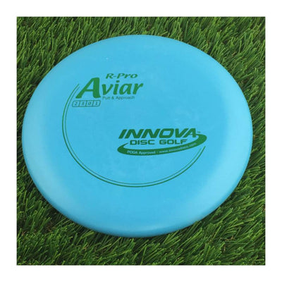 Innova R-Pro Aviar Putter with Burst Logo Stock Stamp - 168g - Solid Light Blue