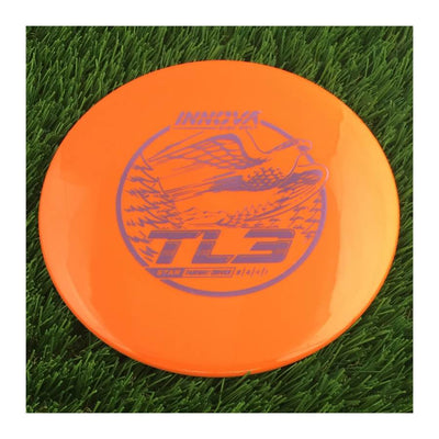 Innova Star TL3 with Burst Logo Stock Stamp - 150g - Solid Orange