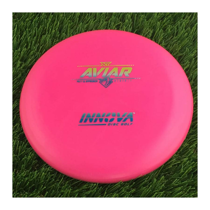 Innova XT Aviar Putter with Burst Logo Stock Stamp - 175g - Solid Pink