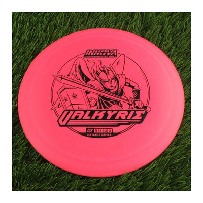 Innova DX Valkyrie with Burst Logo Stock Stamp - 175g - Solid Pink