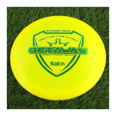 Dynamic Discs Fuzion Getaway - 173g - Solid Yellow