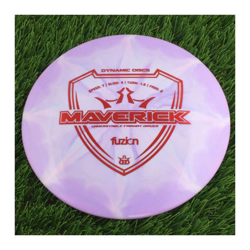 Dynamic Discs Fuzion Burst Maverick - 173g - Solid Purple