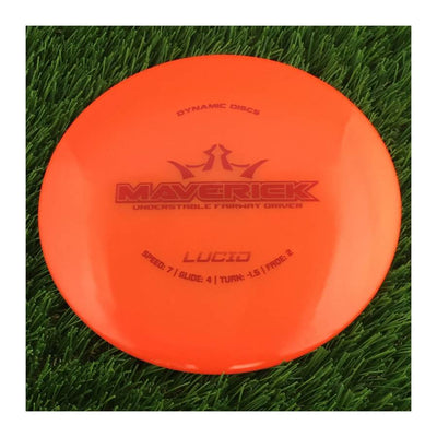 Dynamic Discs Lucid Maverick - 172g - Translucent Orange