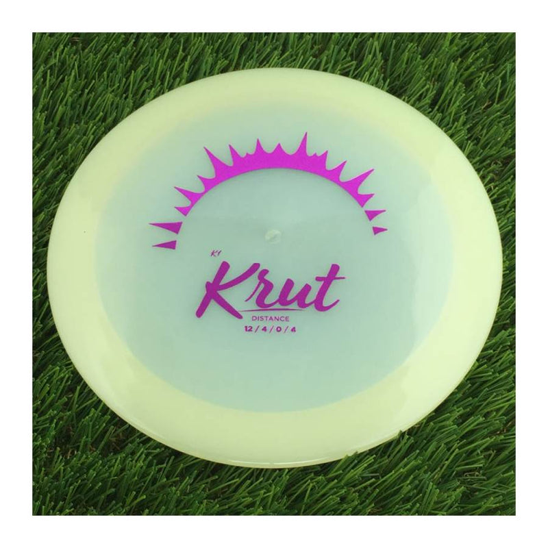 Kastaplast K1 Glow Krut with 2023 Glow Edition Stamp - 174g - Translucent Glow