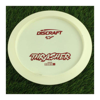 Discraft ESP Thrasher with Dye Line Blank Top Bottom Stamp - 174g - Solid White