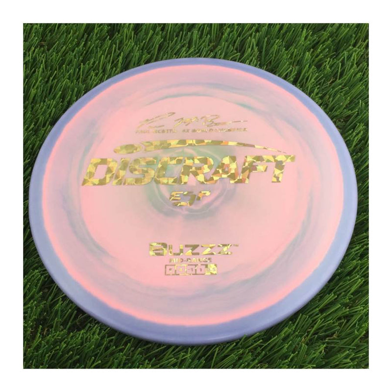 Discraft ESP Buzzz with Paul McBeth - 6x World Champion Signature Stamp - 173g - Solid Pink