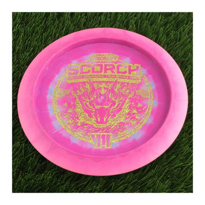 Discraft ESP Swirl Scorch with Valerie Mandujano Tour Series 2023 Stamp - 173g - Solid Pink