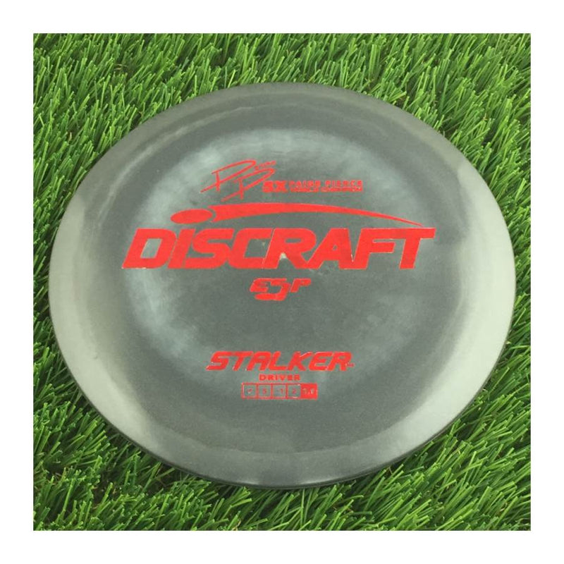 Discraft ESP Stalker with PP 29190 5X Paige Pierce World Champion Stamp - 176g - Solid Dark Grey