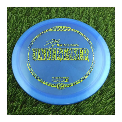 Discraft Elite Z Undertaker with PP 29190 5X Paige Pierce World Champion Stamp - 169g - Translucent Blue